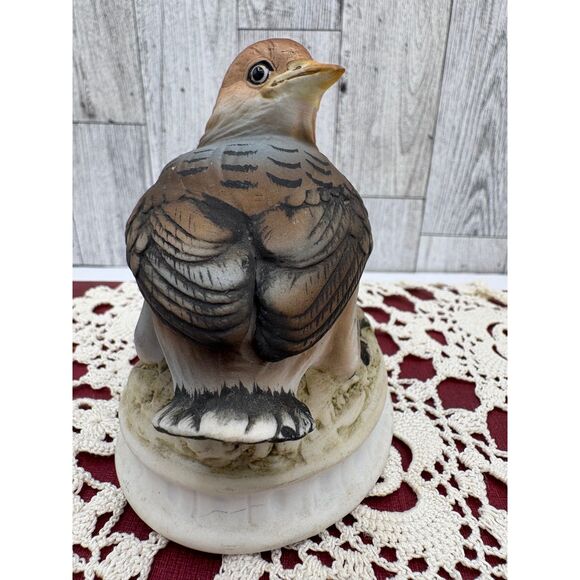 Vintage Lefton Snowbird Ceramic Winter Christmas Decor Bird - Picture 4 of 6